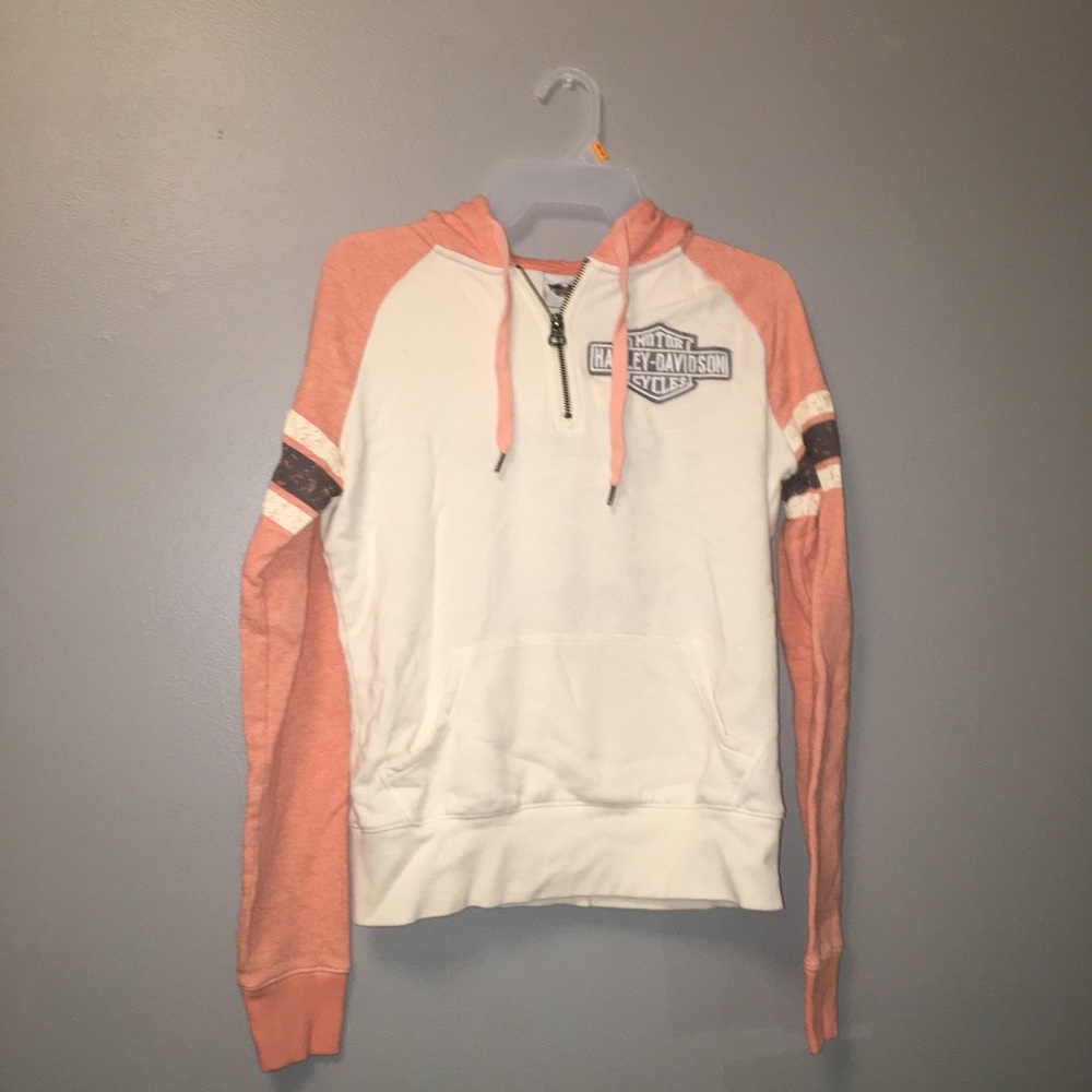 Harley Davidson zip up hoodie